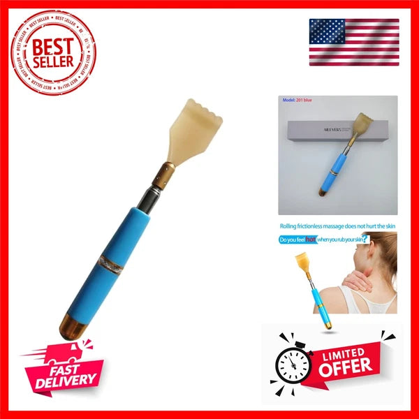 Expandable Back Scratching Massager, Tools to Relieve itching, Acupoint Massa...