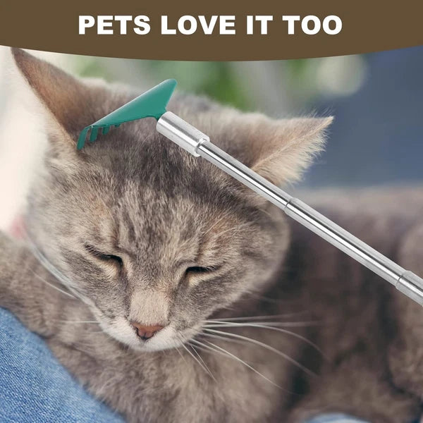 3 Pack Extendable Back Scratcher, Portable Telescoping Back Scratchers