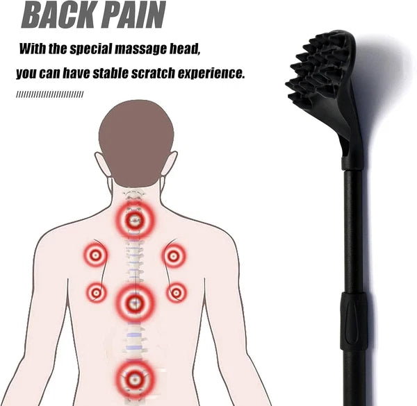 2 Pack Back Scratcher for Women Men Extendable with Strong ABS Massage Head, 21I
