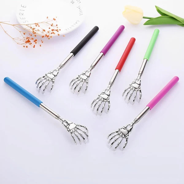 JPORSHU Telescopic Back scratcher，2Pcs Different Design Scratcher for...