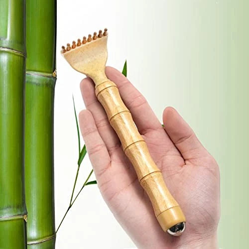 Back Scratcher Telescoping, Portable Extendable Backscratcher for Men Bamboo