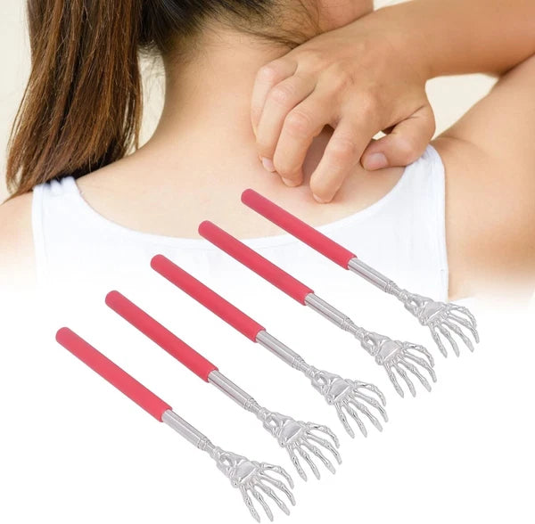 BEAR CLAW BACK SCRATCHER Metal Extending Extendable Massager Telescopic Portable