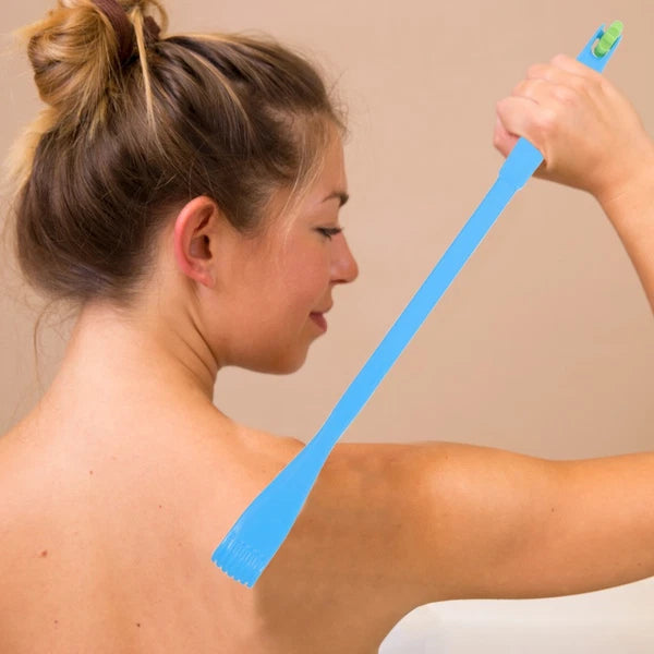 2 Pcs Itch Rake Massager Collapsible Back Scratcher Telescoping Travel