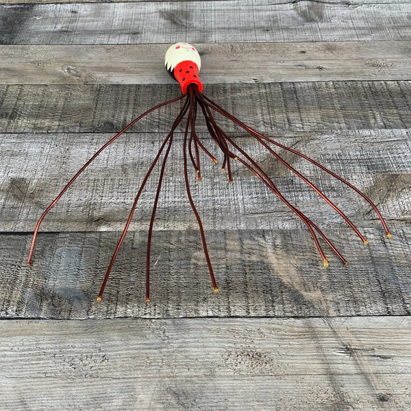 Head Scalp Massager Scratcher Ladybug