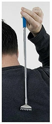 6 Pack Telescopic Back Scratcher – Extends 8" to 26.75", Compact & Lightweight