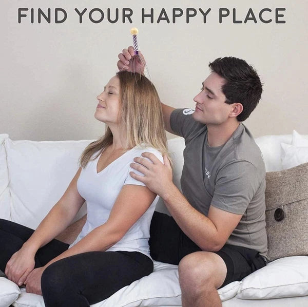 4 PCSHead Massager Scratcher Neck Massage Scalp Relax Calm Stress Relief Octopus