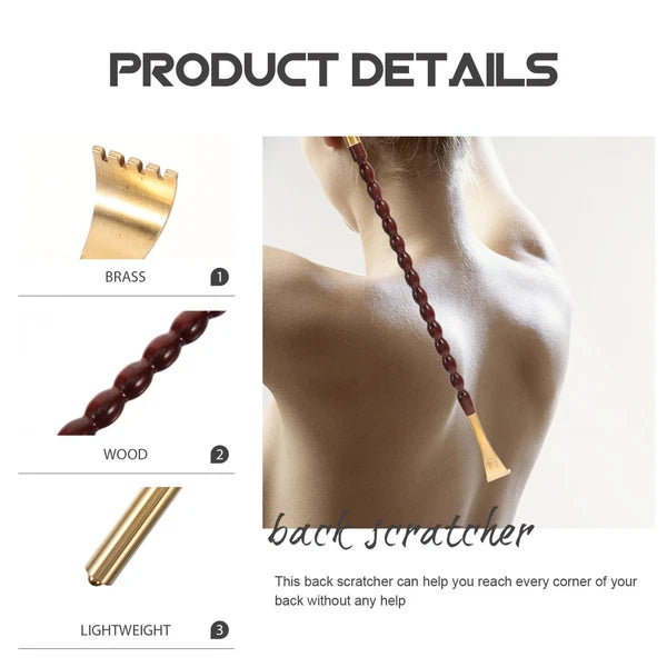 Wood Back Scratcher Long Handle Back Scratchers 18 Inch Bamboo Scratch Tool B...
