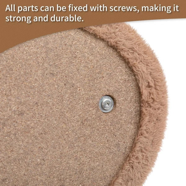 Self Grooming Massager and Scratcher Toy - Cat Arch Brush for Back Grooming H...