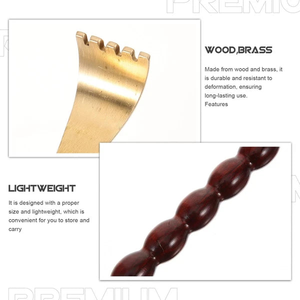 Wood Back Scratcher Long Handle Back Scratchers 18 Inch Bamboo Scratch Tool B...