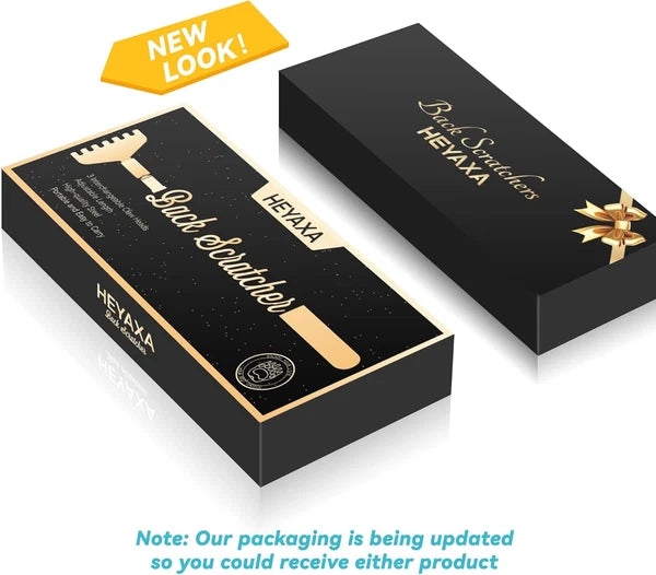 Telescoping Back Scratcher with 3Pcs Detachable Heads, Back Scratcher for Men/Wo