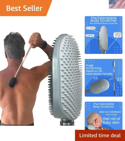 The Expandable Scratch Master: Scalp Massager & Back Scratcher for All Itches