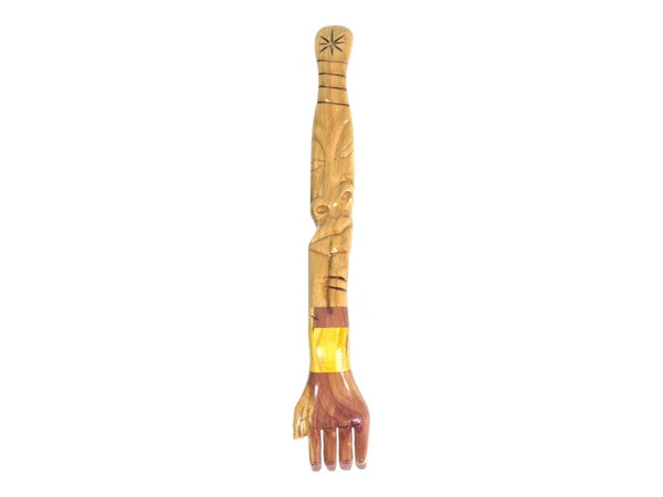 12" Handmade Wooden Back Scratcher Body Massager for It Back Relief Unique Style