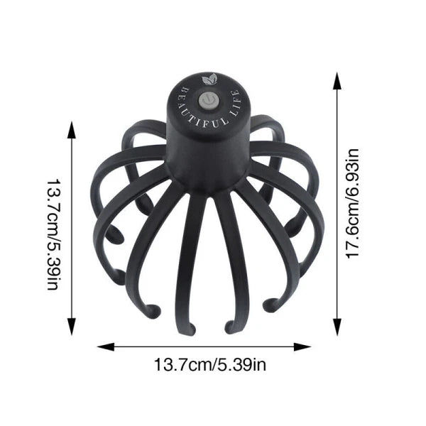 Electric Scalp Massager 3Modes,Cordless Portable Head Scratcher for Stress Relax