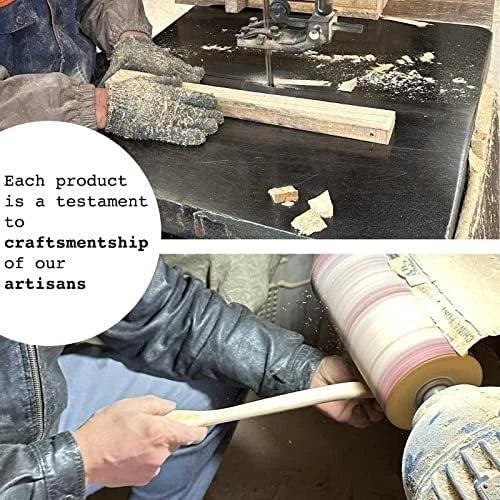 Oversized Wooden Back Scratcher: 18'' Extended Curved Handle for Better Reach