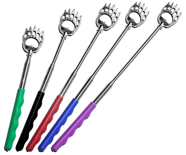 RMS Telescoping Bear Claw Back, Head, Scalp, Foot Massager or Scratcher - 5 Pack