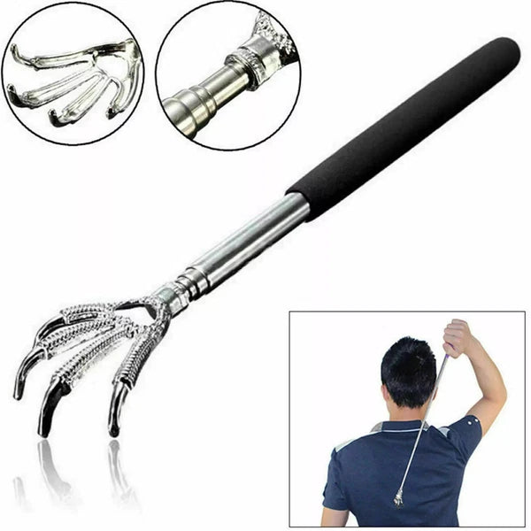 UP10X Extendable Back Scratcher Metal Claw Telescoping Backscratcher Massager