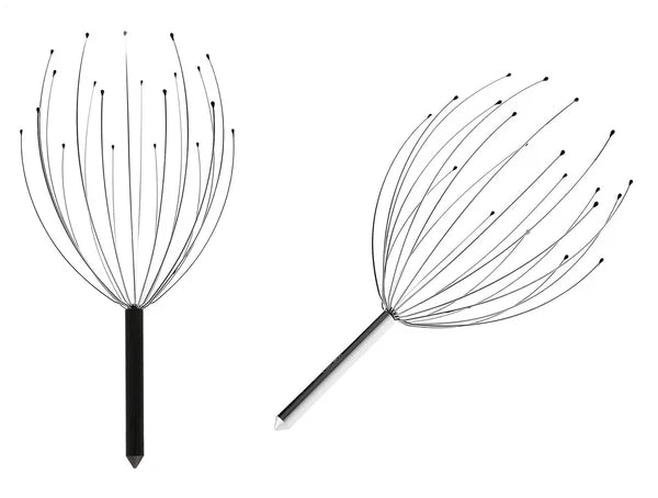 Head Scalp Massager Scratcher 2 Pack Body Relaxing Stress Relief Hair