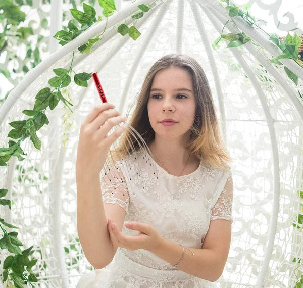 USAGA 36 Fingers Head Massager Scalp Scratcher for Red