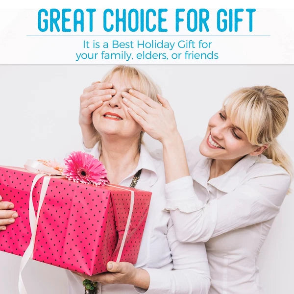 22" Oversized Back Scratcher, Bamboo Body Scratcher for Men and Women, Curved