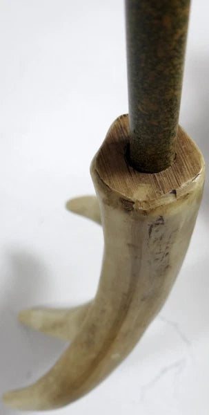 Back Scratcher Faux Antler Rivers Edge Leather Strap Northwoods Cabin Hunting