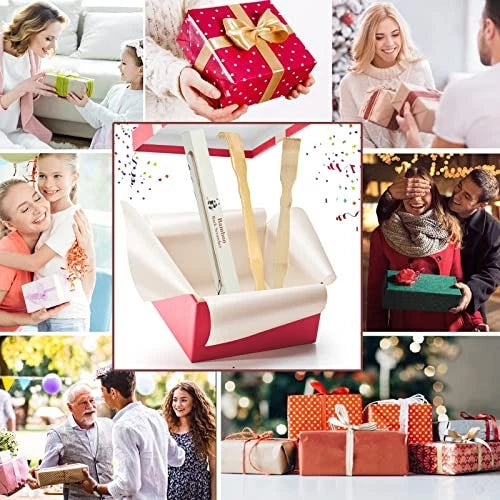 Wooden Bamboo Back Scratcher, 17 Inch Long Handle Back Scratchers for 2 Pack