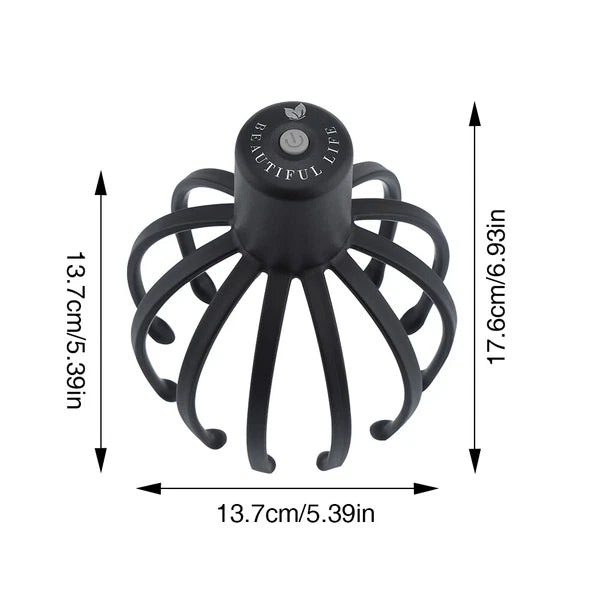 Electric Scalp Massager, Head Massager Cordless Head Scratcher for Stress Relax